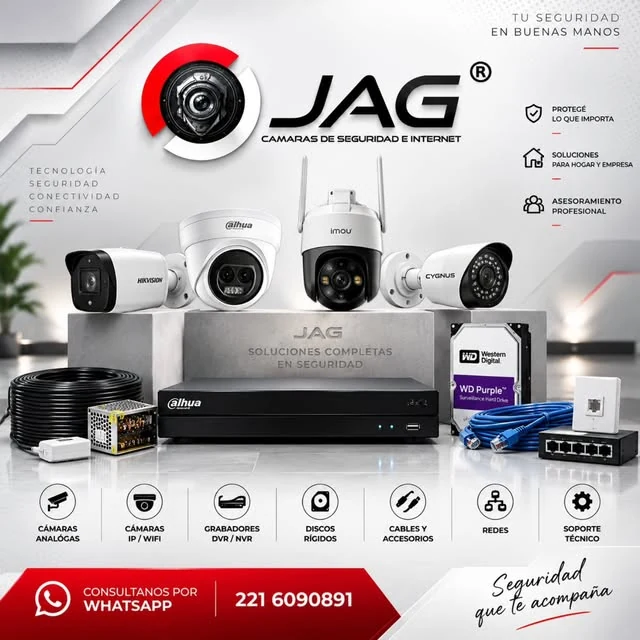 Soluciones de seguridad y conectividad JAG
